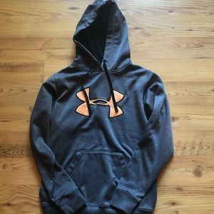 Under Armour | Gray and Orange Hoodie